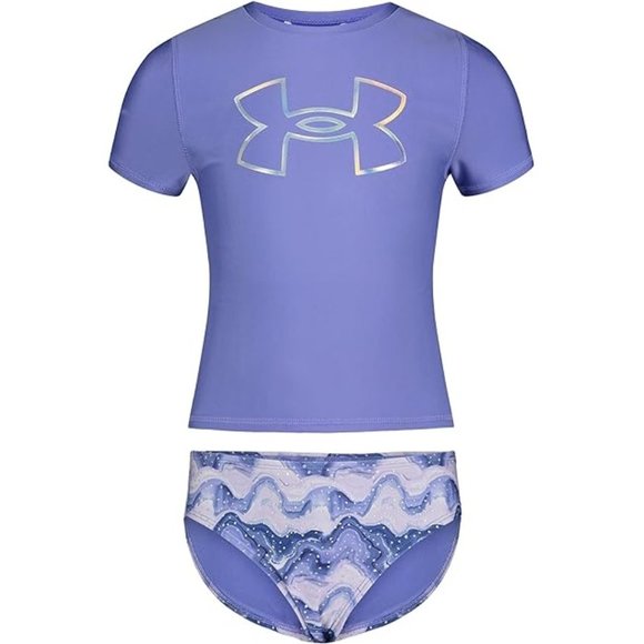 Under Armour Swimsuits UA Static Force Rashguard Set – Pre-School. F68